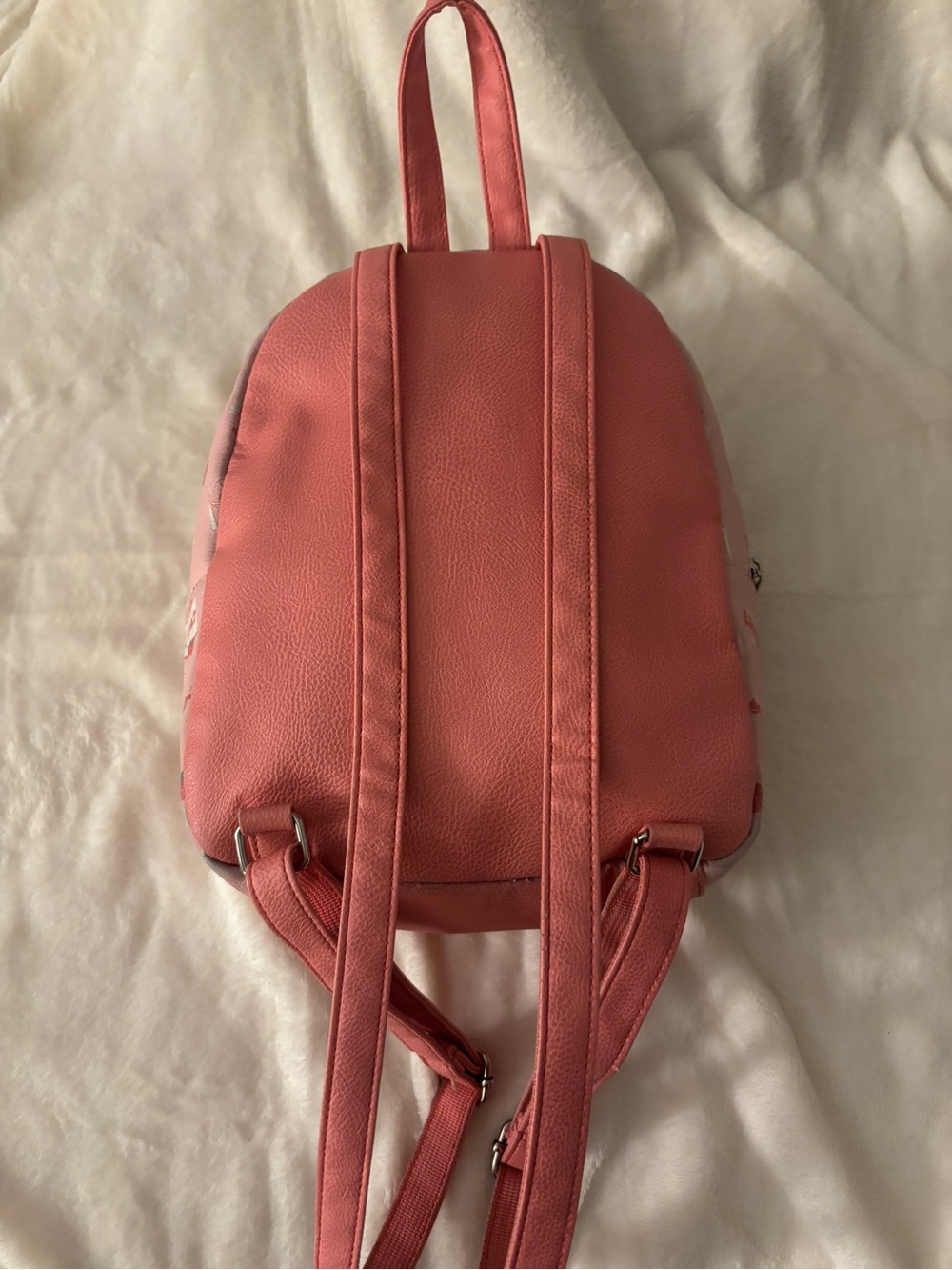 Hot Topic Strawberry Milk Mini Backpack Kawaii Pink Faux Leather Bag - Picture 4 of 8